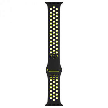 Ремешок Apple 42mm Black/Volt Nike Sport Band S/M & M/L