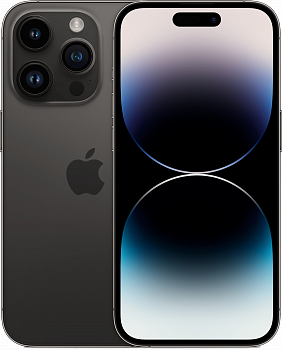 Apple iPhone 14 Pro Max 256GB, чёрный EU (1-Sim + E-Sim )