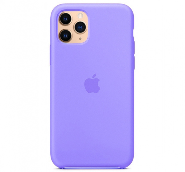 Чехол для iPhone 11 Pro Max Silicone Case силиконовый аметистовый