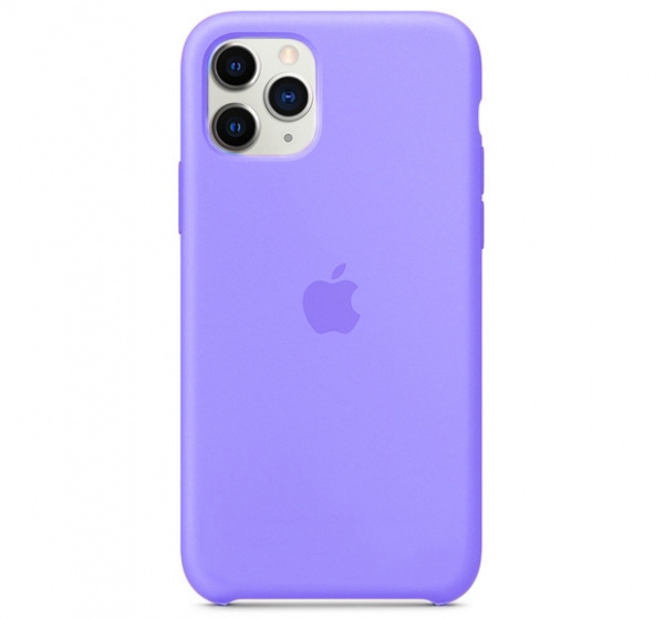 Чехол для iPhone 11 Pro Max Silicone Case силиконовый аметистовый