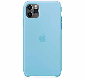 Чехол для iPhone 11 Pro Silicone Case силиконовый бирюзовый