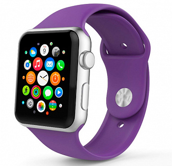 Пурпурный ремешок для Apple Watch 42/44 mm Sport Band