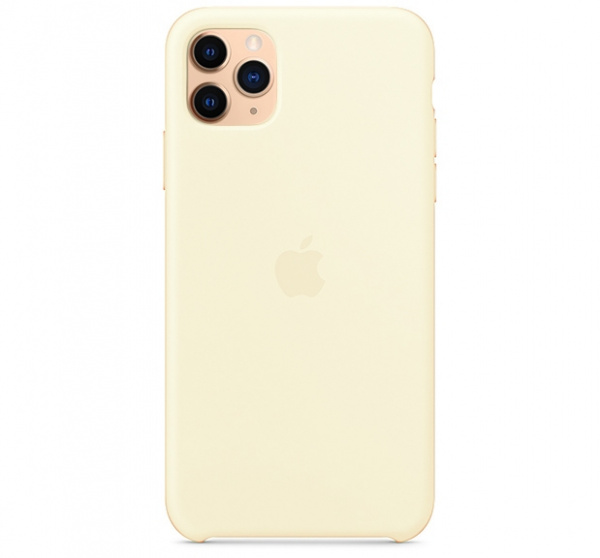 Чехол для iPhone 11 Pro Max Silicone Case силиконовый дыня