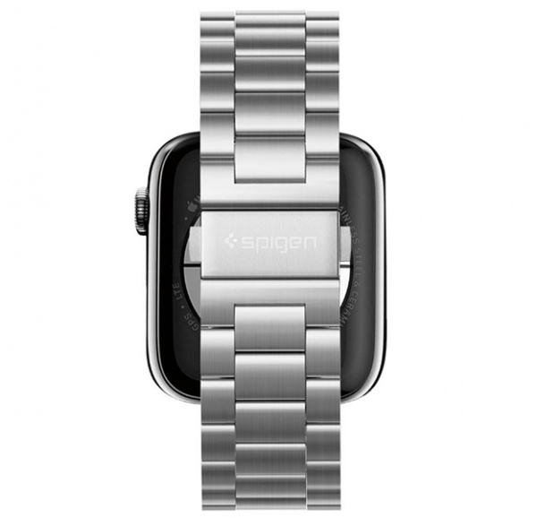 Ремешок для Apple Watch 44/42 mm Spigen Modern Fit Silver
