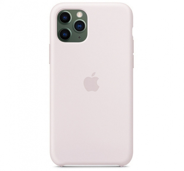Чехол для iPhone 11 Pro Max Silicone Case силиконовый кремовый