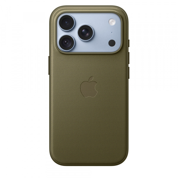 Чехол для смартфона Apple iPhone 18 Pro TechWoven Case with MagSafe, оливковый