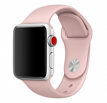 Пудровый ремешок для Apple Watch 38/40 mm Sport Band