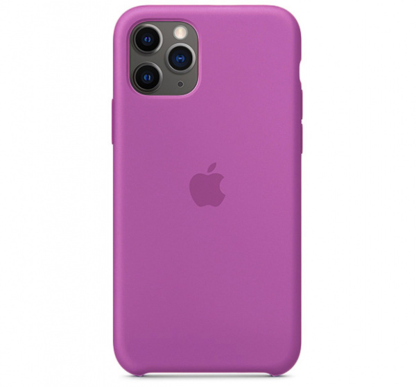 Чехол для iPhone 11 Pro Max Silicone Case силиконовый цвета орхидеи