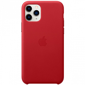 Чехол для iPhone Apple iPhone 11 Pro Leather Case (PRODUCT)RED