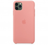Чехол для iPhone 11 Pro Max Silicone Case силиконовый персиковый