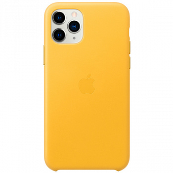Чехол для iPhone Apple iPhone 11 Pro Leather Case Meyer Lemon