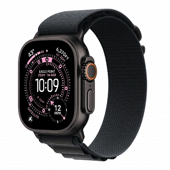 Умные часы Apple Watch Ultra 3 49mm GPS + Cellular Black Titanium Case Black Alpine Loop Medium