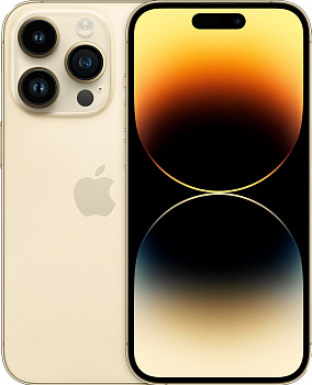 Apple iPhone 14 Pro Max 128GB, золотой EU (1-Sim + E-Sim )