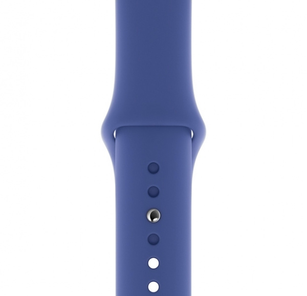 Ремешок для Apple Watch 38/40 mm Sport Band цвета синей стали