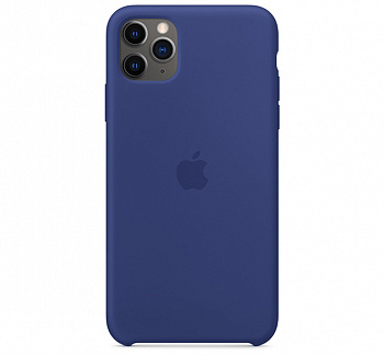 Чехол для iPhone 11 Pro Silicone Case силиконовый кобальтовый