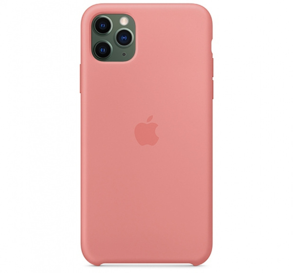 Чехол для iPhone 11 Pro Max Silicone Case силиконовый абрикосовый