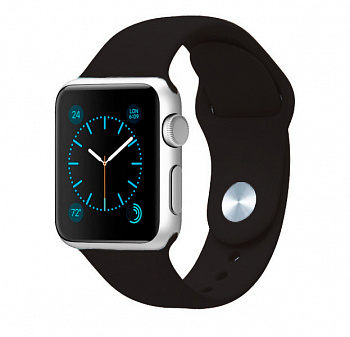 Темно-коричневый ремешок для Apple Watch 42/44 mm Sport Band