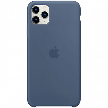 Чехол для iPhone Apple iPhone 11 Pro Max Silicone Case Alaskan Blue