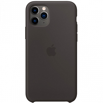 Чехол для iPhone Apple iPhone 11 Pro Silicone Case Black