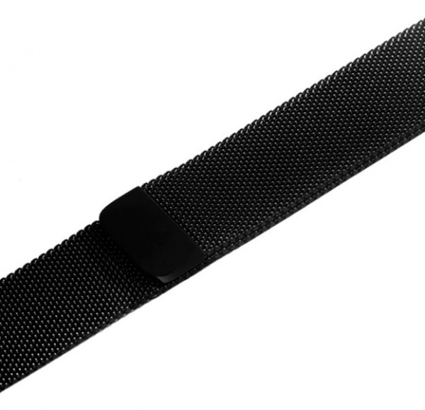 Металлический ремешок Milanese Band для Apple Watch 38/40 mm черный