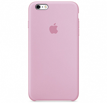 Пудровый силиконовый чехол для iPhone 6/6S Plus Silicone Case