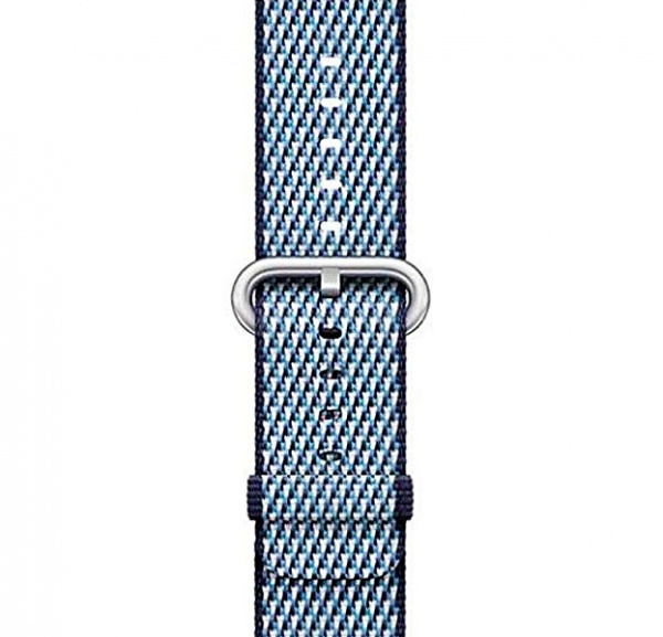 Синий нейлоновый ремешок для Apple Watch 42/44 mm Woven Band