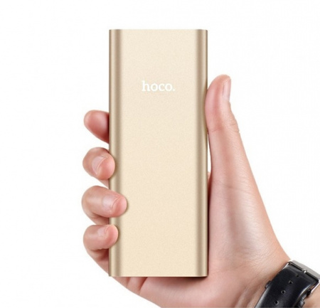 Золотой Power Bank Hoco B16 10000 mAh