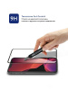 Защитное стекло MOCOLL полноразмерное 3D для iPhone XS MAX/11 PRO MAX Черное (Black Diamond) BLC