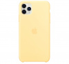 Чехол для iPhone 11 Pro Max Silicone Case силиконовый желтый