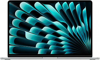 Ноутбук Apple MacBook Air A3241 15.3", 2025, Retina, Apple M4 10 core 4ГГц, 10-ядерный, 16ГБ 256ГБ SSD,  macOS, серебристый [mw1g3ll/a]
