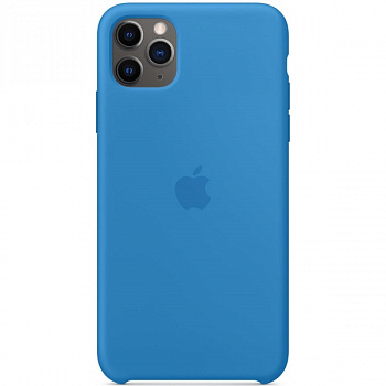 Чехол для iPhone Apple iPhone 11 Pro Max Silicone Case Surf Blue