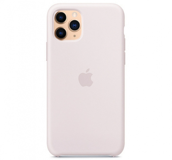Чехол для iPhone 11 Pro Max Silicone Case силиконовый кремовый