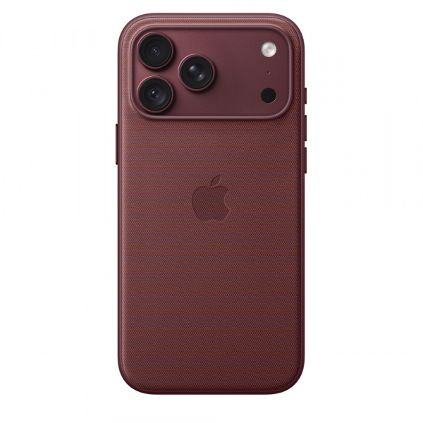 Чехол для смартфона Apple iPhone 18 Pro Max TechWoven Case with MagSafe, бордовый